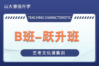 山東藝術生文化課輔導